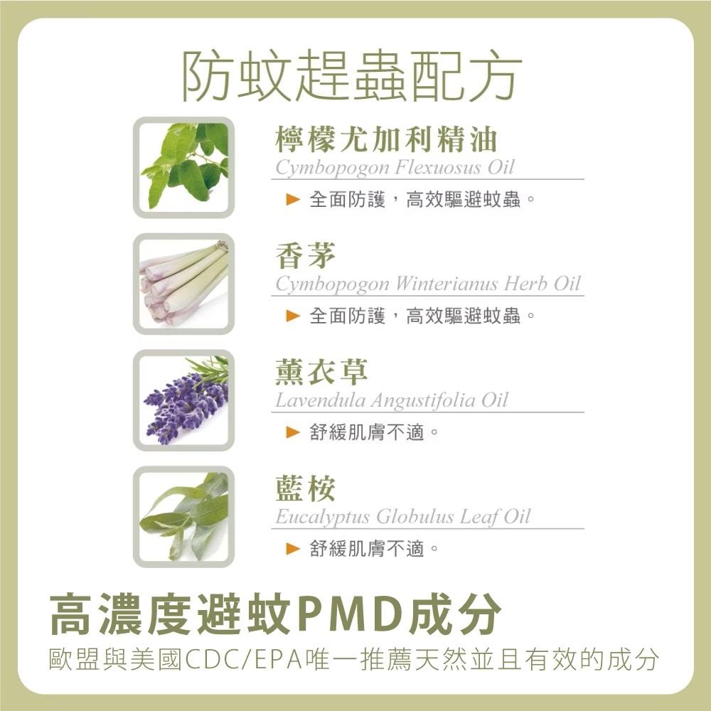 【防蚊組】MORAZ 茉娜姿 尤加利草本精油驅蚊凝露 50ml + 驅蚊噴霧(隨身瓶) 30ml 防小黑蚊