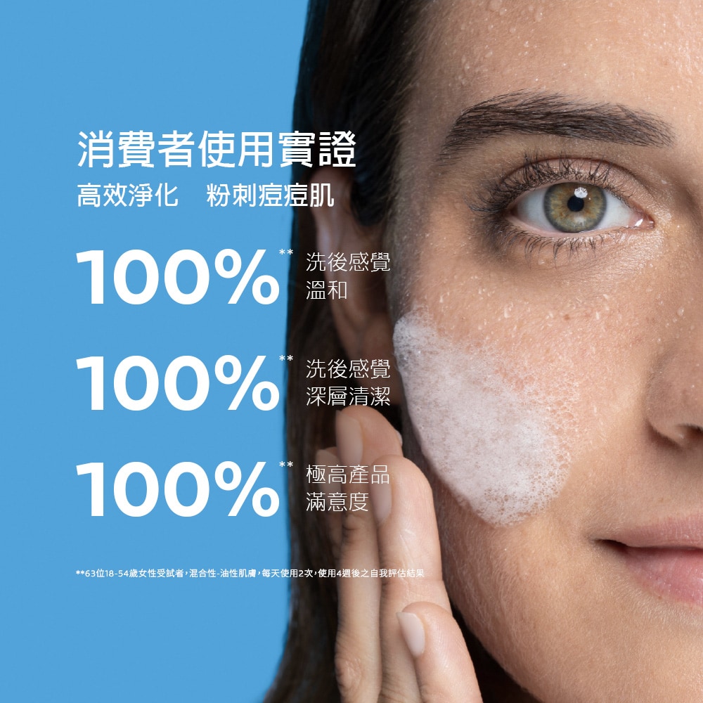 理膚寶水 青春潔膚凝膠 200ml 溫和粉刺痘痘肌