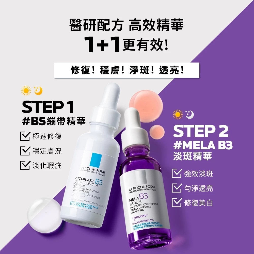 理膚寶水 B5瞬效全面修復精華 30ml 繃帶精華