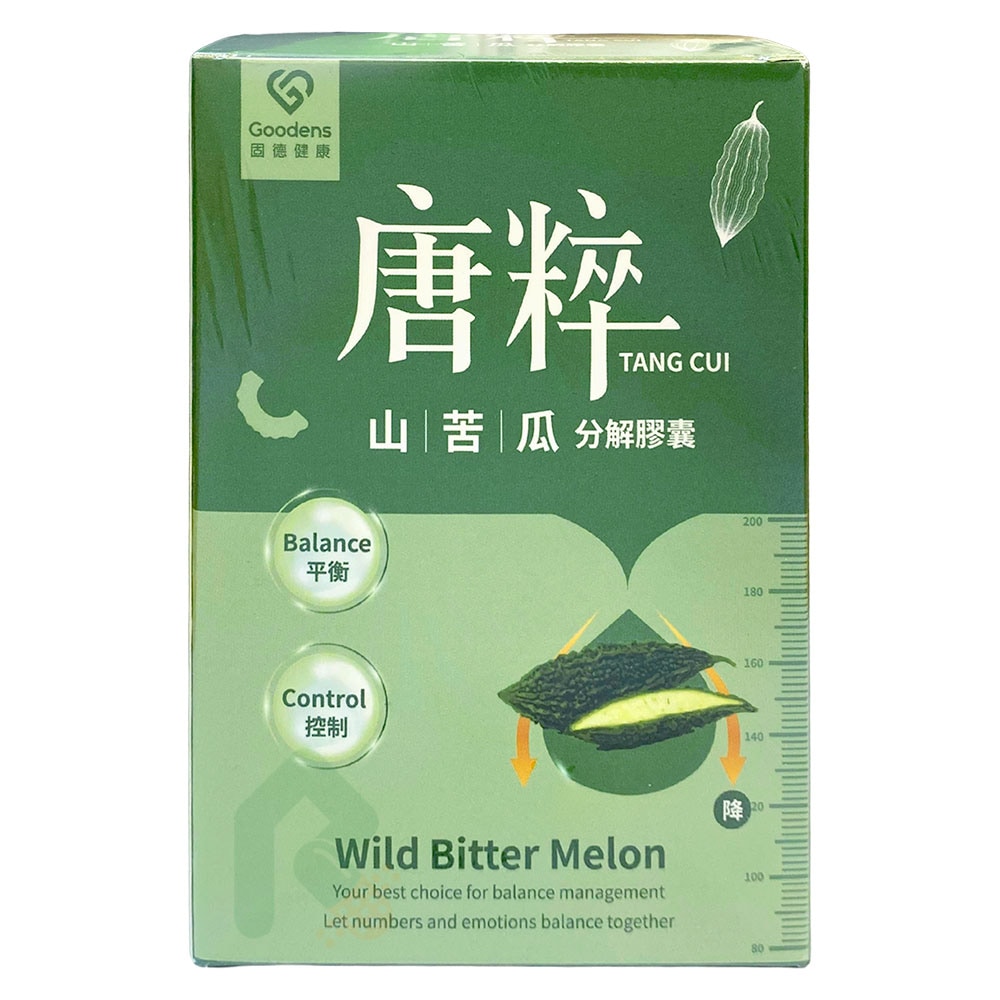 唐粹 山苦瓜分解膠囊 60顆