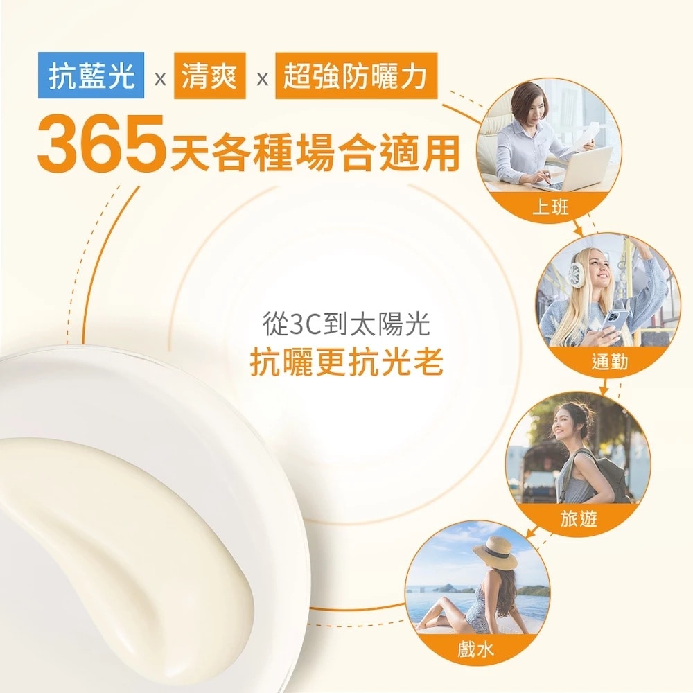 AVENE 雅漾 極速清爽防曬液SPF50 50ml 抗曬抗老