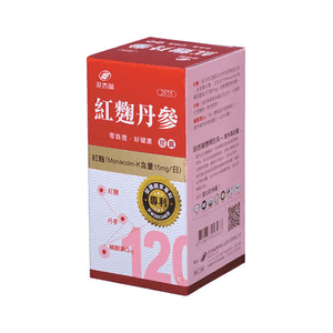 港香蘭 紅麴丹參膠囊 120粒