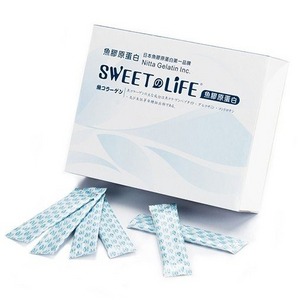 日本NittaGelatin品牌 Sweet life 魚膠原蛋白 60包/盒