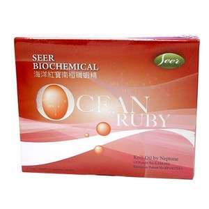 【加入會員享優惠】OCEAN RUBY 海洋紅寶南極磷蝦精 30顆/盒