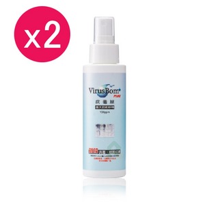 【2入組】病毒崩 VirusBom 100ml 噴劑