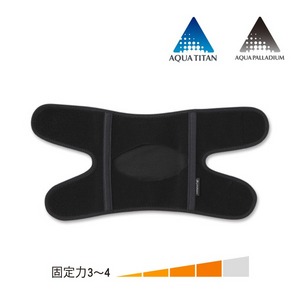 銀谷 Phiten膝蓋護套(Middle Type) 尺寸M