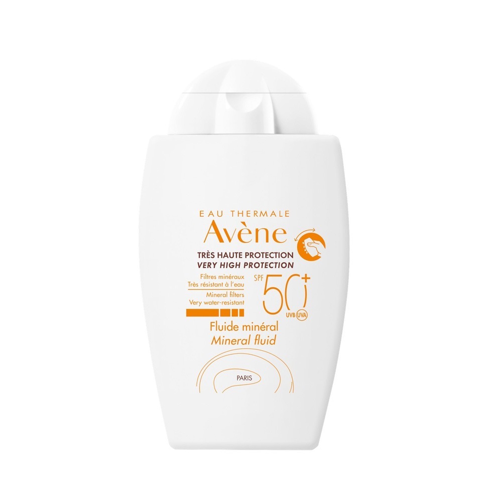  AVENE 雅漾全效極護物理防曬液SPF50+ 40ml (白色罐) 兒童防曬