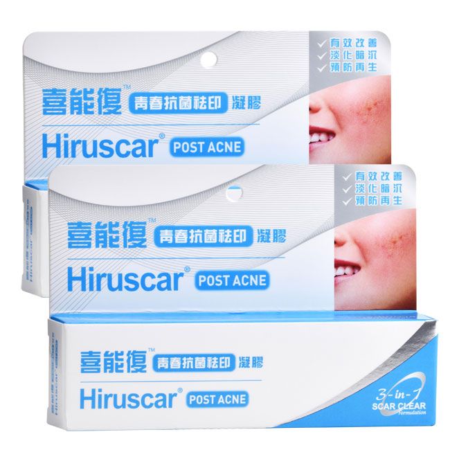 【2入組】Hiruscar 喜能復青春袪印修護凝膠10g 
