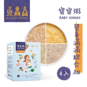 【4盒組】魚鱻森 寶寶粥 150g 4入/盒 (綜合口味)