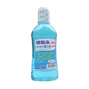 德恩奈含氟漱口水 500ml(藍) /瓶