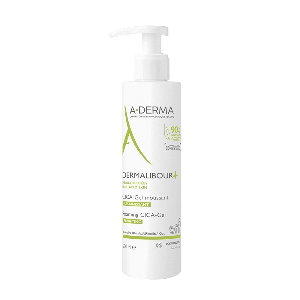 A-DERMA艾芙美新葉全效保護潔膚凝膠200ml