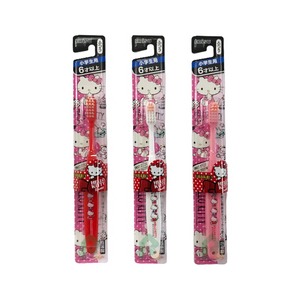 日本EBISU HELLO KITTY 6歲以上兒童牙刷(單支). 隨機色出貨