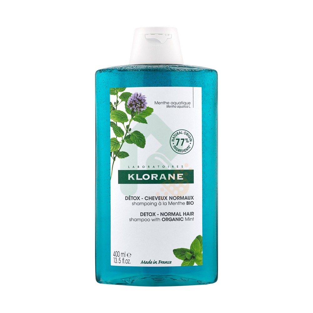 KLORANE 蔻蘿蘭 頭皮涼感淨化洗髮精400ml (涼感淨化系列)