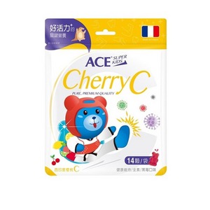 ACE SUPER KIDS西印度櫻桃C軟糖14顆/袋全素
