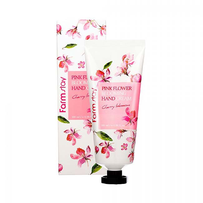 韓國Farmstay花香護手霜 櫻花香100ml 