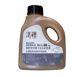 清檜 抗菌驅蟲除蚤萬用清潔劑600ml(貓咪家庭專用)