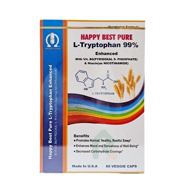 美國夜安安L型色胺酸PLUS膠囊 60顆