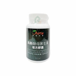 烏斯酵母黑生薑複方膠囊 60粒 含人蔘.管花肉蓯蓉