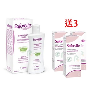 【即期良品買1送3】絲膚潔沐浴露 250ml (日用潔淨)私密處送沐浴露 100ml *3