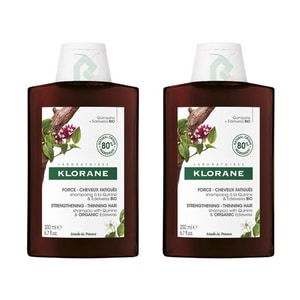 【2入組】 KLORANE 蔻蘿蘭 養髮強韌洗髮精 200ml 