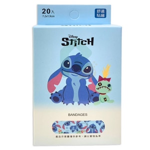 ONEDER 旺達史迪奇系列貼繃-好朋友 OK繃 舒適貼繃(20片/盒)