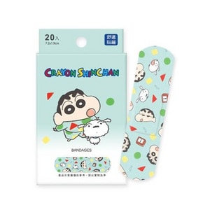 ONEDER 旺達 蠟筆小新貼繃-好朋友 OK繃 舒適貼繃(20片/盒)