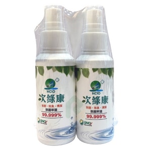 次綠康 健康除菌液 1+1 60ml/瓶