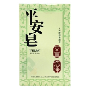 IRRMA 伊兒瑪 艾草平安皂 100g （附皂袋）