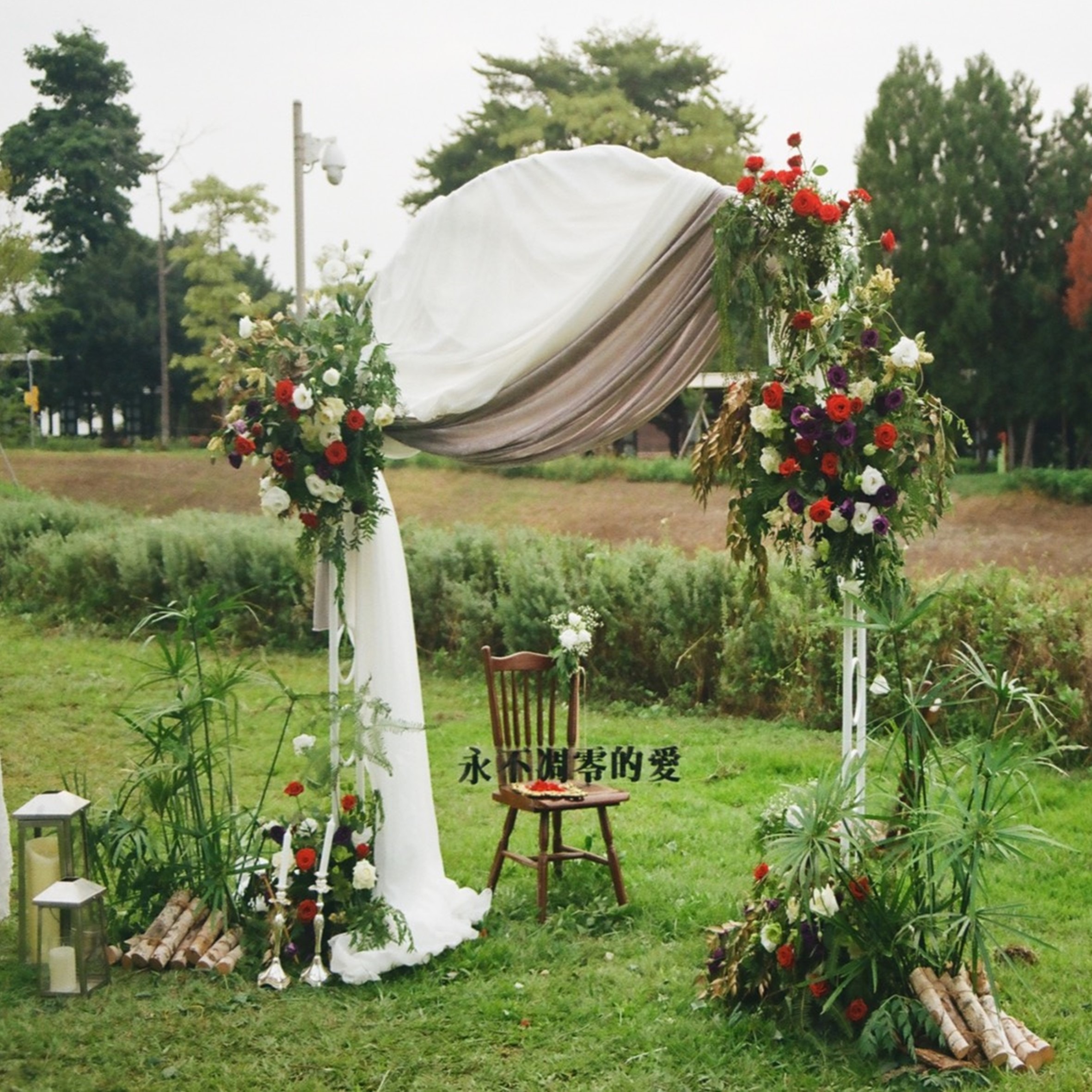 婚禮佈置｜紫醉金迷