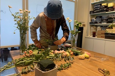 《AAFF巴黎花藝檢定》 NIVEAU II（中級）