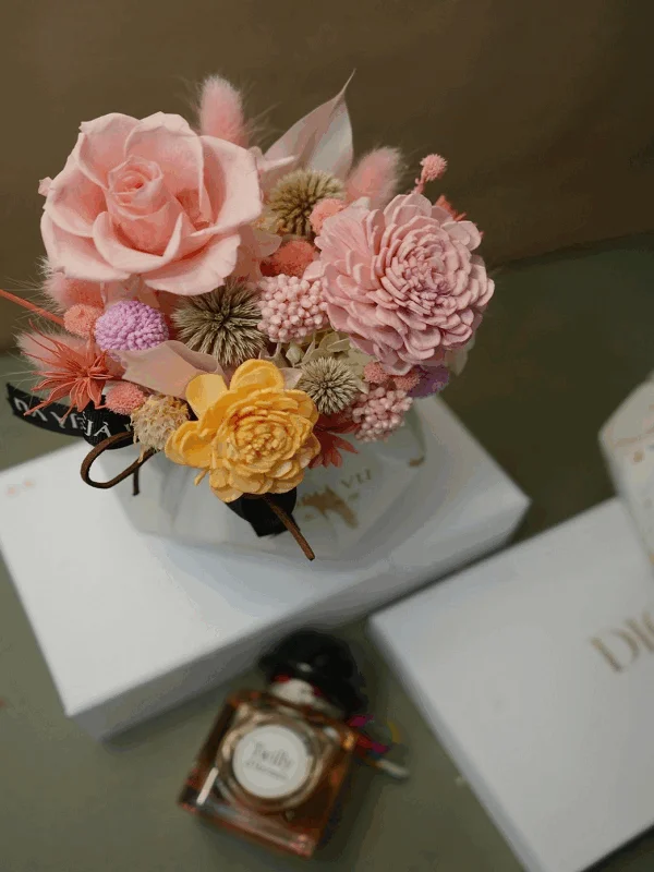 《不雕花創業實戰課》桌上型開幕花禮