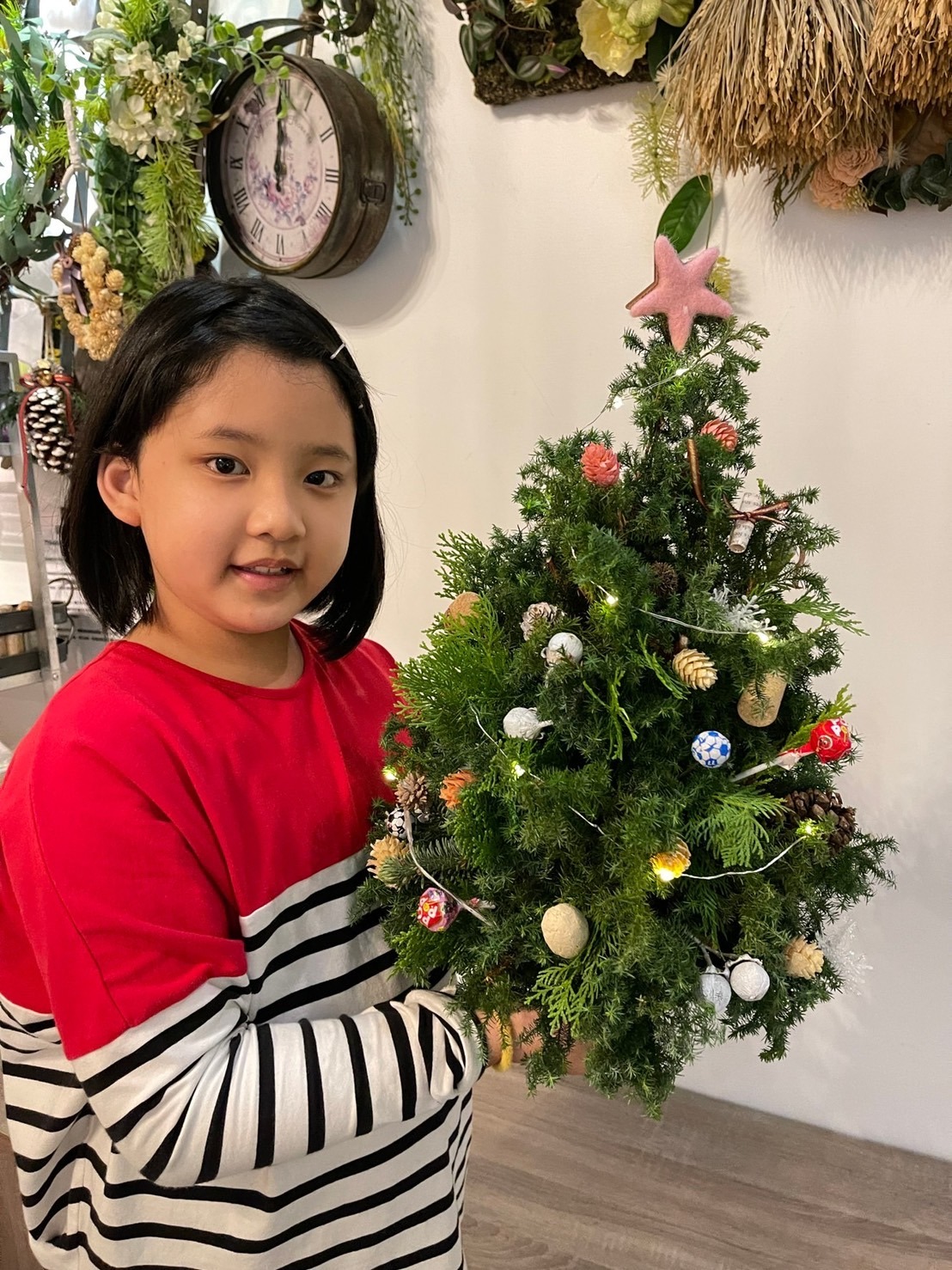 《聖誕小樹親子手作課程》