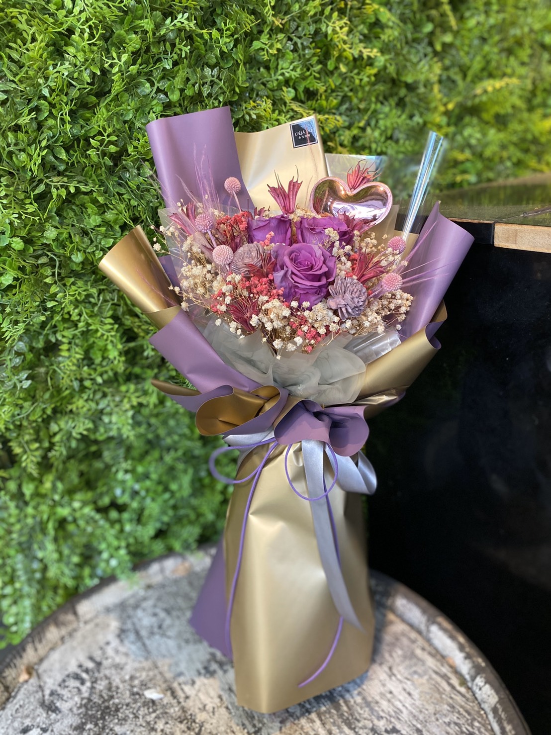 情人節花束-紫色1 情人節花束-紫色1