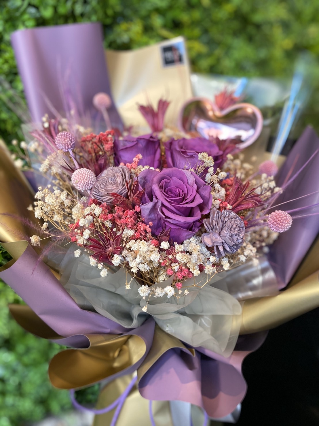 情人節花束-紫色2 情人節花束-紫色2