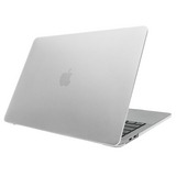 Touch MacBook 刻文觸感保護殼 透明黑白 碳纖黑第3張小圖