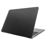Touch MacBook 刻文觸感保護殼 透明黑白 碳纖黑第5張小圖