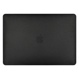 Touch MacBook 刻文觸感保護殼 透明黑白 碳纖黑第6張小圖