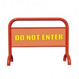 鋼板烤漆拒馬 基本重20.5KG 客製化雙面印刷款 第3張小圖