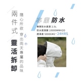 軍規防暴雨 兩件式透氣輕量雨衣 防潑水第1張小圖