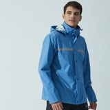 軍規防暴雨 兩件式透氣輕量雨衣 防潑水第5張小圖