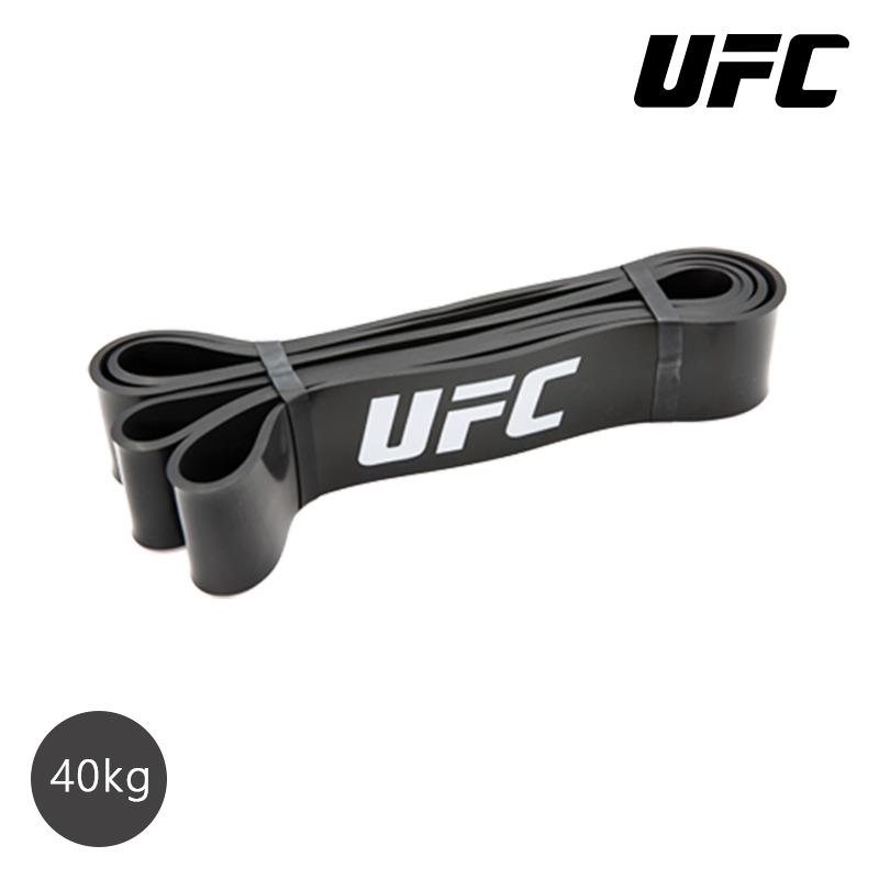UFC 健力彈力繩 黑 40kg