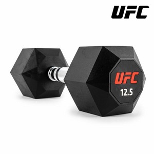 UFC 橡塑八角形啞鈴 12.5kg
