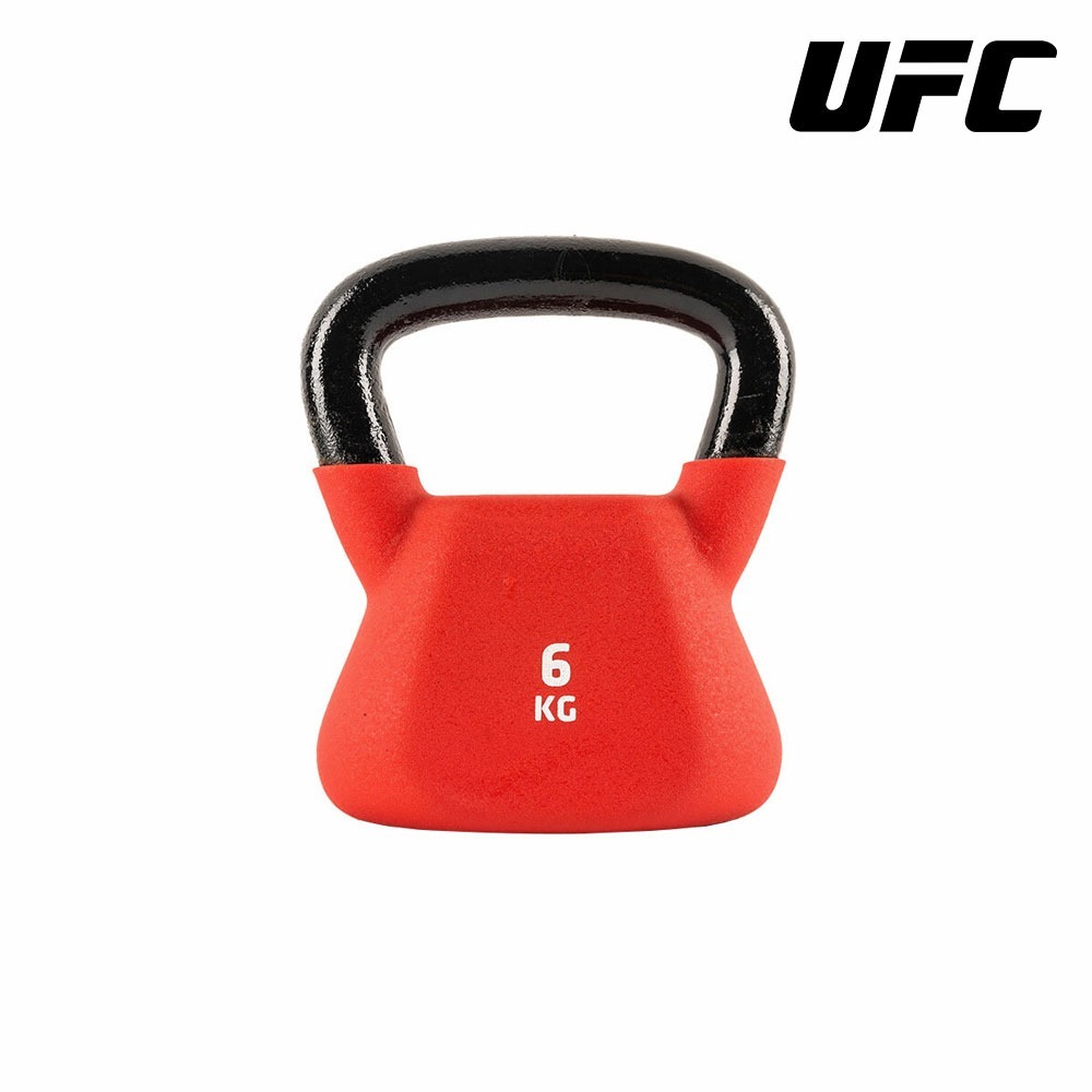 UFC 健身壺鈴 包膠壺鈴 6kg