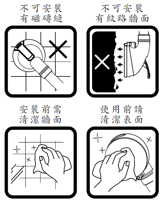 免工具顯示型吸盤安全扶手 免工具顯示型吸盤安全扶手