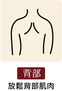 適用部位-背部 適用部位-背部
