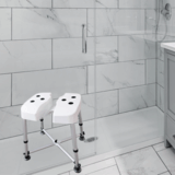 【五星評價】無靠背洗臀洗澡椅（台灣製造）－現代黑第5張小圖