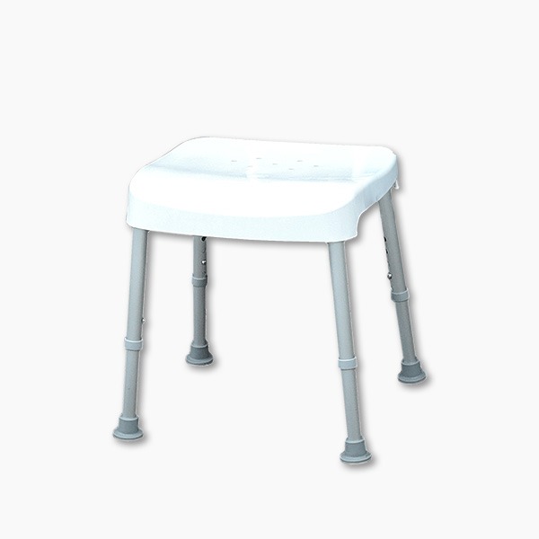【五星評價】免工具無靠背耐重型洗澡椅(台灣製造) 【五星評價】免工具無靠背耐重型洗澡椅(台灣製造)