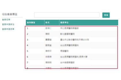 名單列表 名單列表