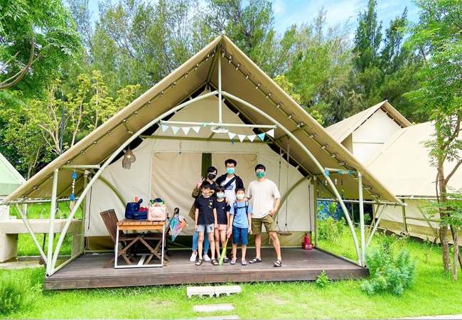 豪華露營、懶人露營、免裝備露營、免搭帳露營、網美露營、親子露營、Glamping