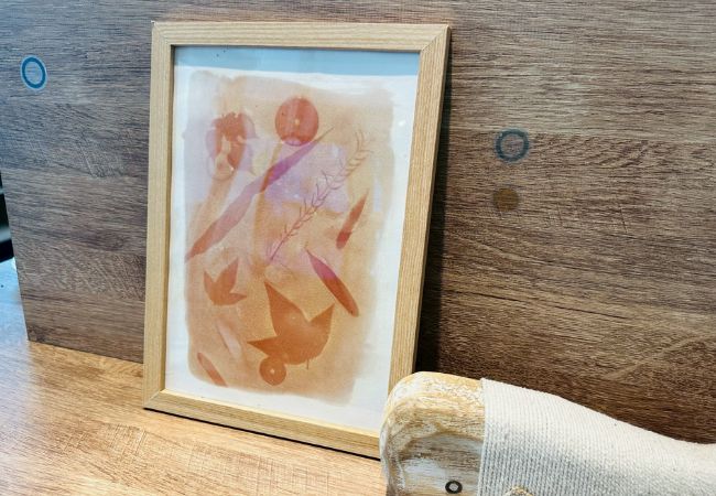 薑黃日光顯影創作